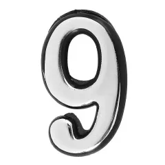 Цифра АЛЛЮР "9" хром (4764)