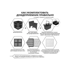ДС Гидролика Перегородка-сифон к дождеприемнику (210)