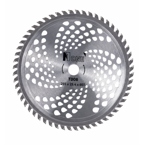 Диск для триммера NUMBER ONE SPEED TD06 255х25,4х60Т