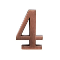 Цифра АЛЛЮР "4" медь (4897)