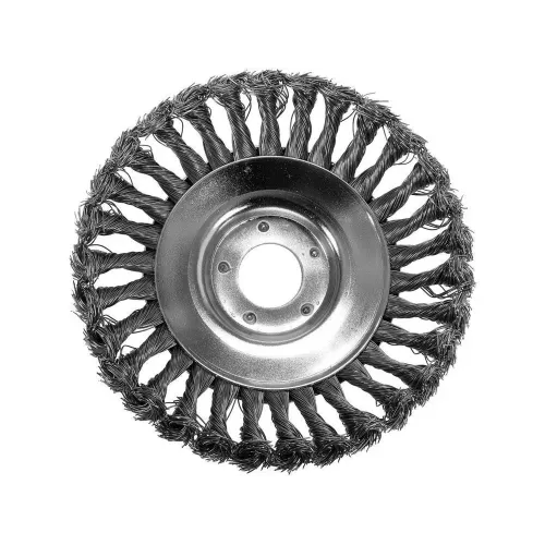 Головка триммерная TITAN 952-225 щетка проволочная для мха и сорняков, D150мм