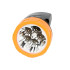 Фонарь ULTRAFLASH LED 3827 (LED* 5) ПЛАСТИК. черн.-желт. со встр. вилкой, аккум.: заряд. от сети (656023)