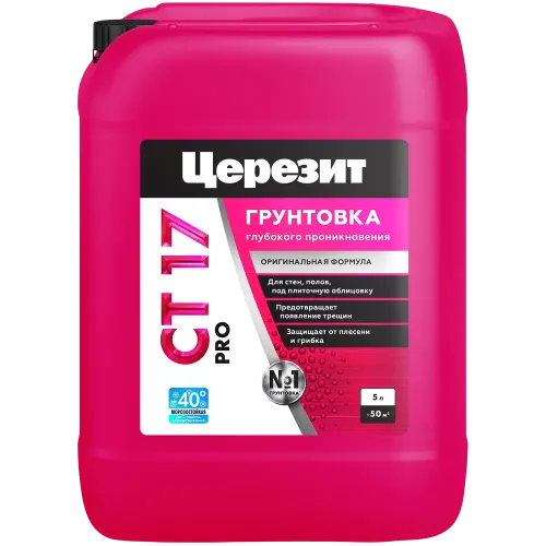 Грунт Церезит CT 17 5л глуб/прон