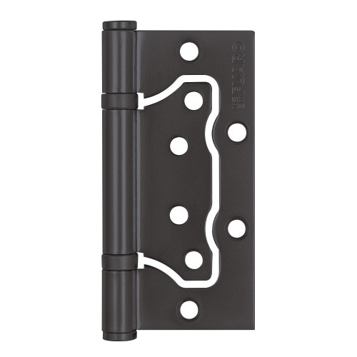 /Петля накладная FUARO IN4500W-BL GR 100x2,5 графит БЛИСТЕР (39743)