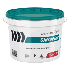 Гидроизоляция Danogips GidroFlex эластичная 15кг