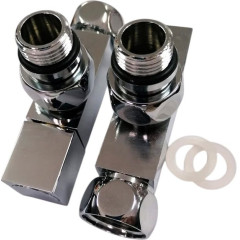 Вентиль запорный для П/С TIM угловой ф 3/4"х1/2" г/ш (квадрат) пара KV20-LFM032