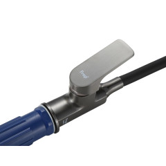 Смеситель для кухни FRAP F4486-9 оружейная сталь, гибкий излив
