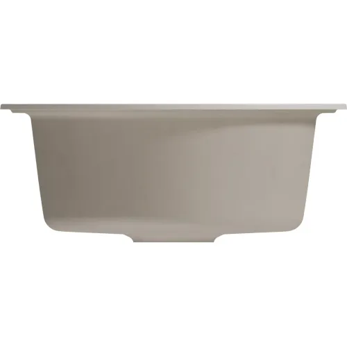 Мойка комп. MIXLINE МЛ-ГМ11 500х180мм, круглая белая, сифон