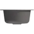 Мойка комп. MIXLINE МЛ-ГМ13 495х200мм, круглая графит, сифон