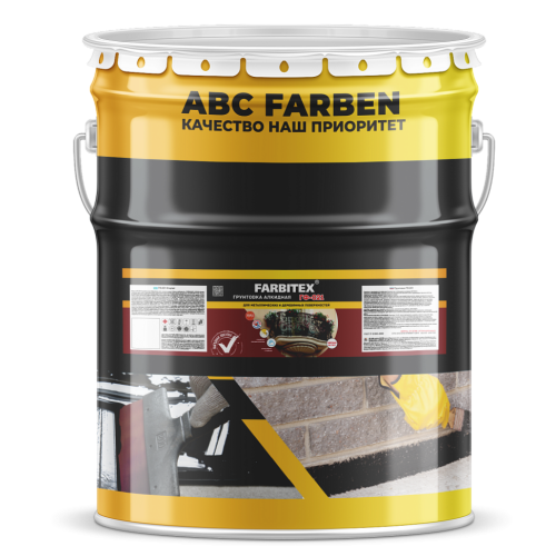 Грунт FARBITEX ГФ-021 серый 20 кг