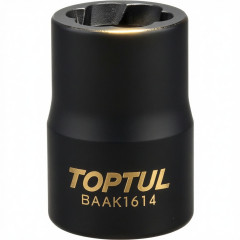 Головка ударная для сорв. граней 1/2" TOPTUL 14мм, 6гр (BAAK1614)