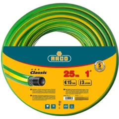 Шланг поливочный RACO CLASSIC 1" 25м усиленный (40306-1-25)