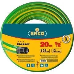 Шланг поливочный RACO CLASSIC 1/2" 20м усиленный (40306-1/2-20)