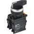 Переключатель 3 полож. 2НО длин. ручка черн. MASTER IEK MI-SW60-20XB3-4-25-3-K02