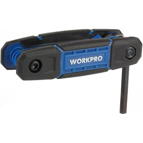 Набор ключей шестигранных WORKPRO HEX 8шт, складных, метрических (WP222028)