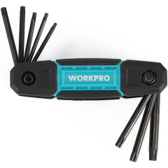 Набор ключей TORX WORKPRO 8шт, складных (WP222030)