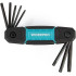 Набор ключей TORX WORKPRO 8шт, складных (WP222030)