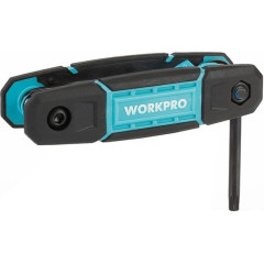 Набор ключей TORX WORKPRO 8шт, складных (WP222030)