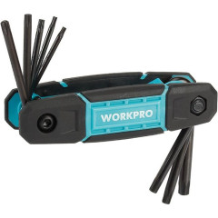 Набор ключей TORX WORKPRO 8шт, складных (WP222030)