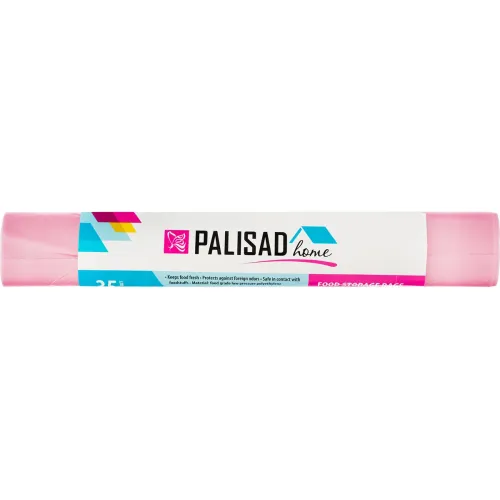 Пакеты для хранения продуктов PALISAD Home особопрочные 400*260мм молочная клюква (95005)