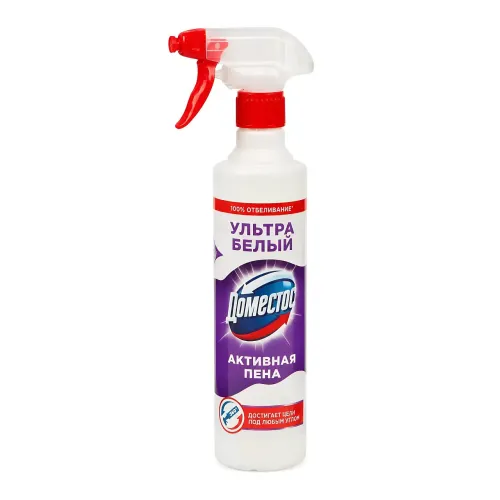 Средство Domestos Ультра белый, активная пена 450мл (525311)