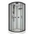 Душевая кабина ТРИТОН 90х90см низ. поддон, ПРАЙМ БЛЭК ВЕЛЬВЕТ, белое заднее стекло, М3 (3 кор) (*20)