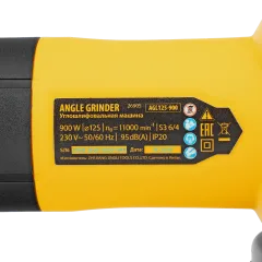 Машина углошлифовальная DENZEL AGL125-900 (26905) (*15)