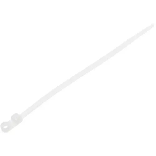Стяжка кабельная STARFIX 4,8х160 белая, с монтажным отверстием (SM-91016-100)