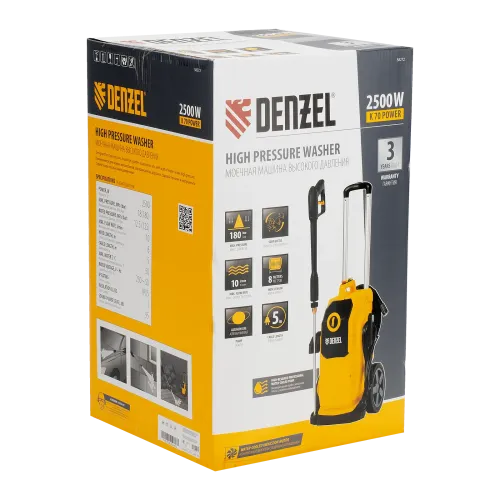 Минимойка DENZEL K 70 Power (58272)