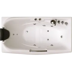 Ванна акриловая EVA GOLD OLB-801 170х85х63см с ГМ, смеситель, экран