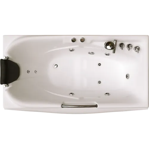 Ванна акриловая EVA GOLD OLB-801 170х85х63см с ГМ, смеситель, экран