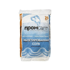 Соль таблетированная АКВАТЕК NaCl 25 кг
