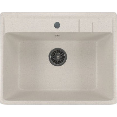 Мойка комп. MIXLINE МЛ-ГМ15 500х560x200мм, белая, сифон