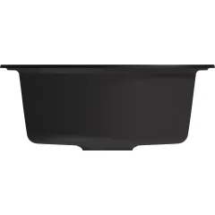 Мойка комп. MIXLINE МЛ-ГМ11 500х180мм, круглая ультра-черная, сифон