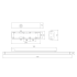 Доводчик НОРА-М 830 Slider 25-80 кг, графит мороз. со скользящей тягой (00-00018670)