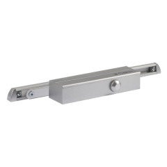 Доводчик НОРА-М 830 Slider 25-80 кг, серебро мороз. со скользящей тягой (00-00018671)
