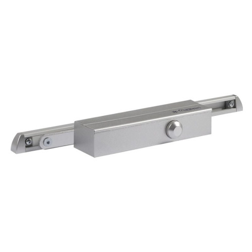 Доводчик НОРА-М 830 Slider 25-80 кг, серебро мороз. со скользящей тягой (00-00018671)