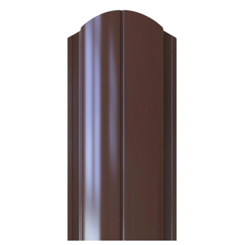Штакетник радиусный 1,2м RAL8017