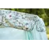 Качели садовые 3-х местные 244.2х144х181 см, 280 кг, Арагон Премиум Flower, кровать, с москитной сеткой, с1284