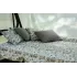Качели садовые 3-х местные 244.2х144х181 см, 280 кг, Арагон Премиум Flower, кровать, с москитной сеткой, с1284
