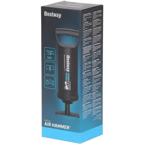 Насос Bestway ручной 36см 3 насадки 62003 (222611)