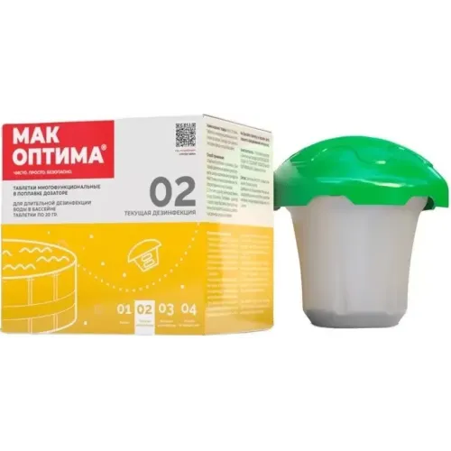 Средство Mak для дезинфекции воды 4 mini в диффузоре 10440 (268825)