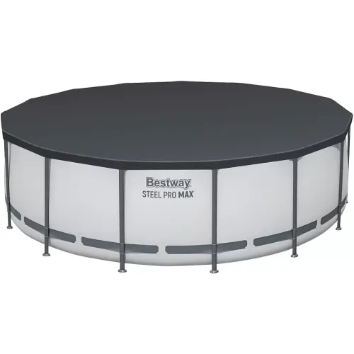 Бассейн каркасный Bestway Steel Pro Max 457х122см, 16015л, фил.-насос, лестница, тент 56438 (359928)