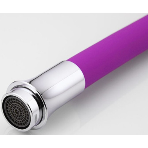 Излив FRAP F7254 гибкий (фиолетовый)