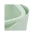 Ведро для мусора 6л мятное,  квадратное, б/крышки Y6-10722 (463821)