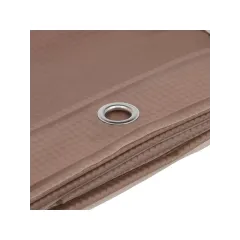 Шторка для ванной Кофе с молоком, полиэстер, 180х180см A310030 (481197)