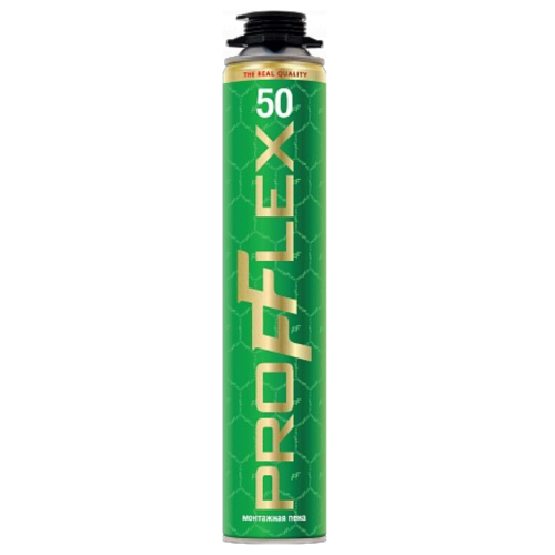 Пена монтажная PROFFLEX ПРОФ-50л 750мл Green (198202)