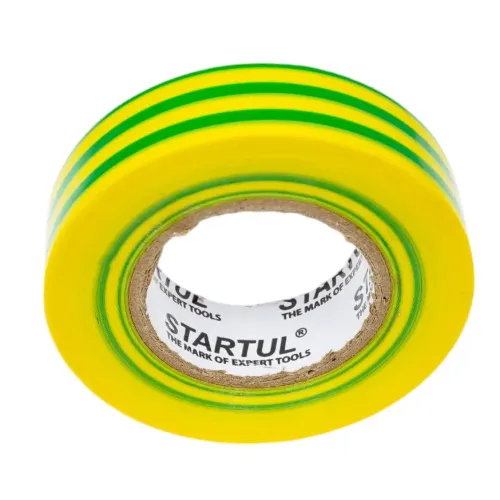 Изолента STARTUL PROFI 18ммх20м желто-зеленая (ST9046-7)