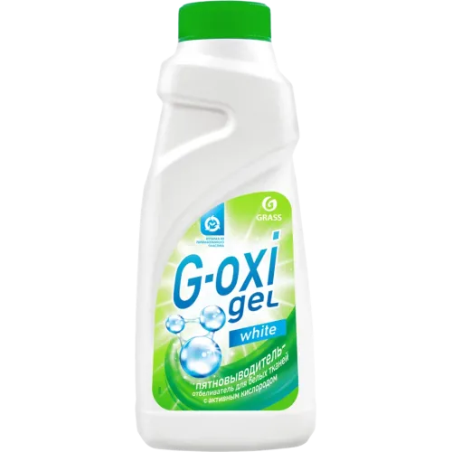 Пятновыводитель-отбеливатель GRASS G-oxi для белых тканей с активным кислородом 500мл (125755)