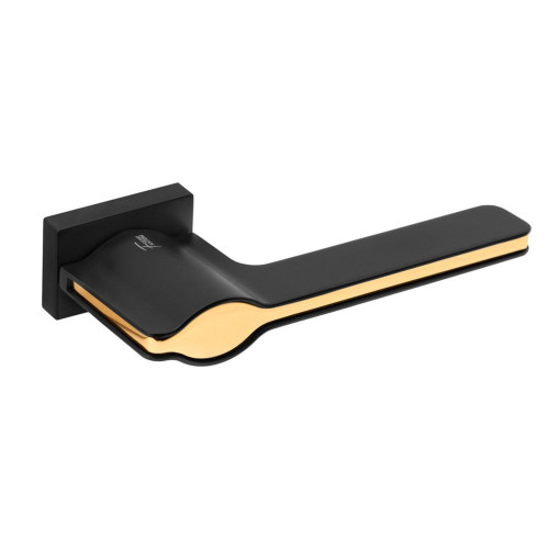 Ручки раздельные Fantom FM 109-60 MB/22Gold "Патти", мат.черн./зол.блест.